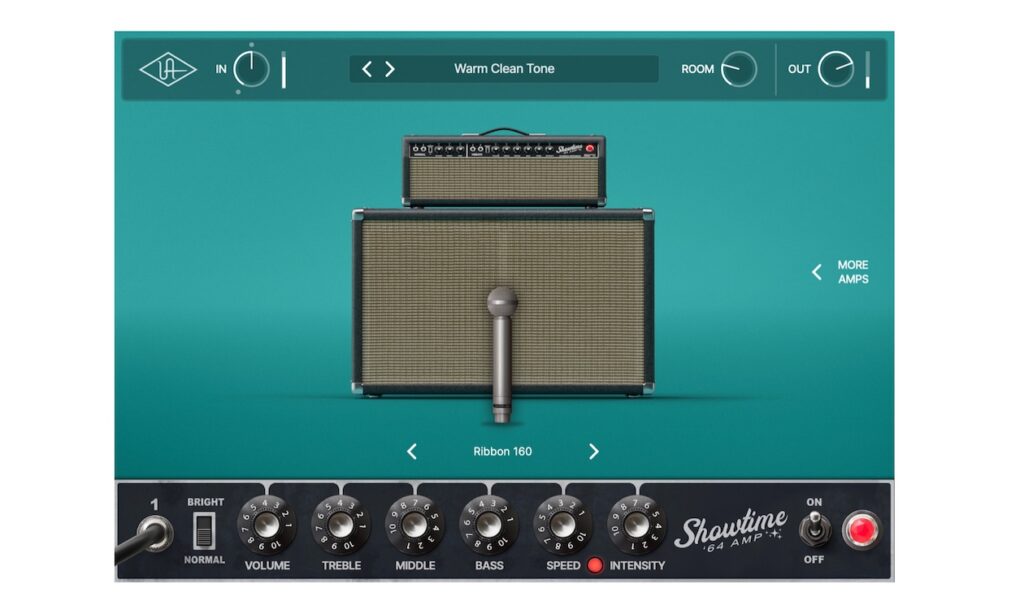 UAD Showtime ’64 Tube Amp (Bildquelle: Universal Audio)