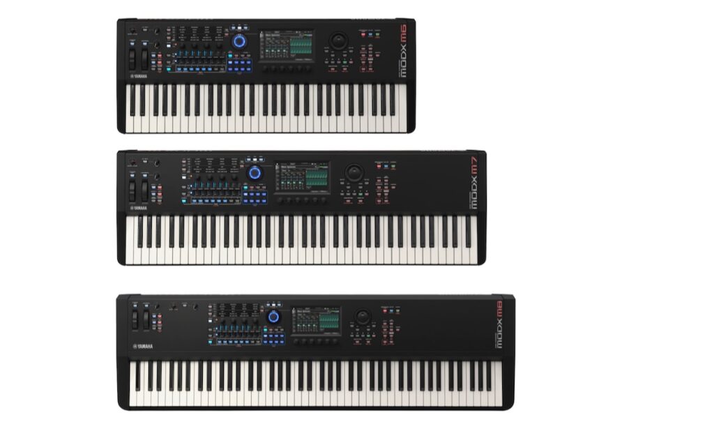 MODX M6, M7, M8 (Bildquelle: Yamaha)