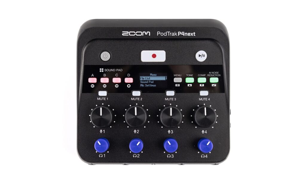 PodTrak P4next (Bildquelle:Zoom)