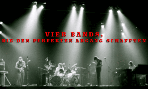Der letzte Akkord: 4 Bands, die den perfekten Abgang schafften
