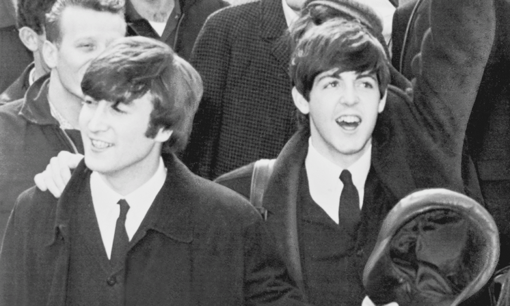 John Lennon und Paul McCartney