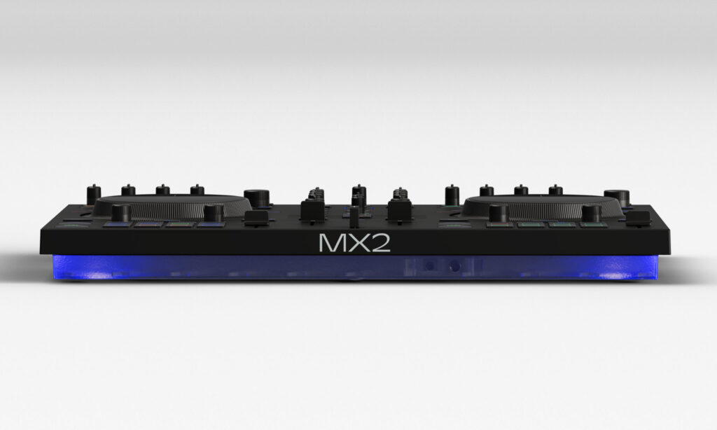Unterseite des DJ-Controllers für FX, Stems und Party ist da