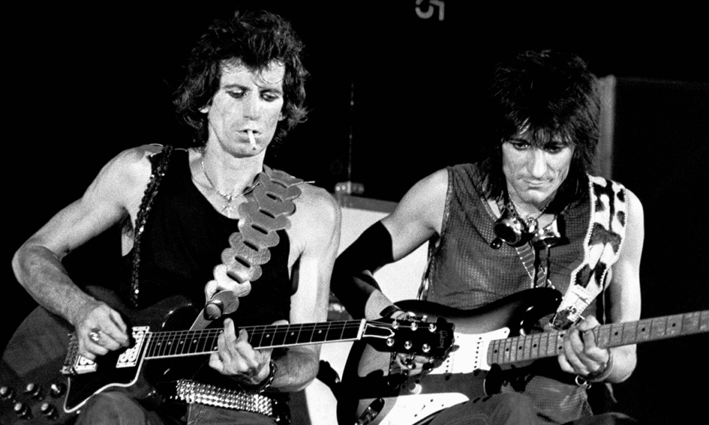 Keith Richards und Ron Wood