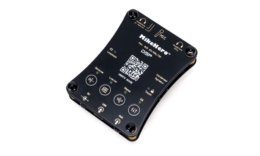 Audiosigma MikeHero DSP Rückseite