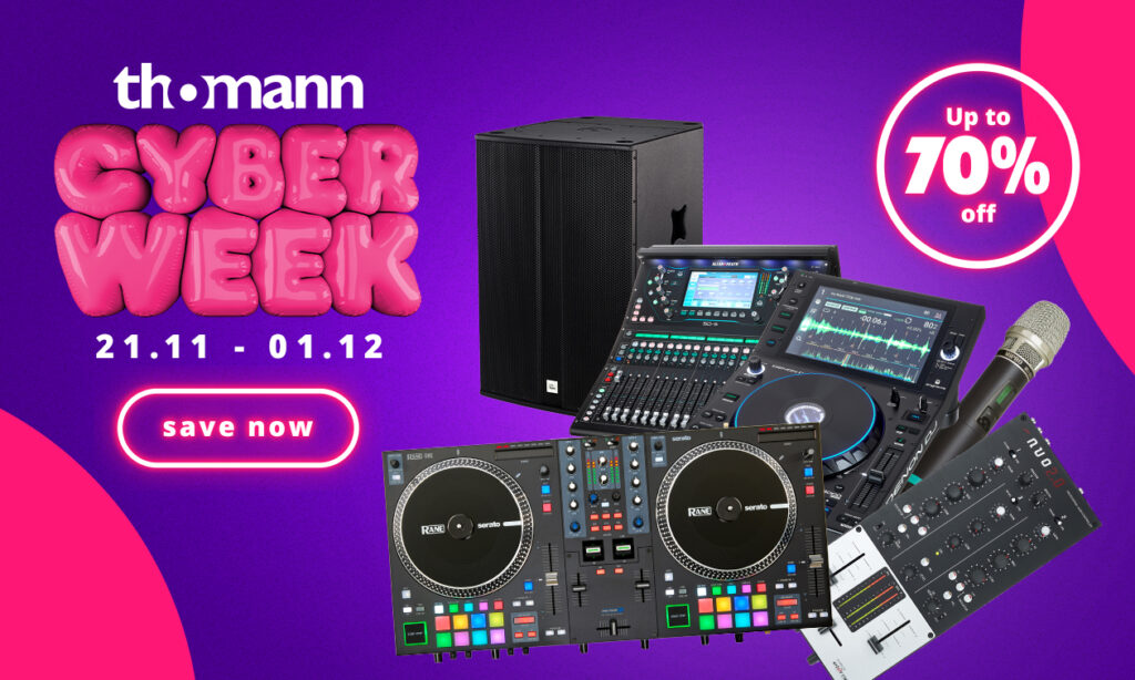 Thomann Cyberweek 2025 DJ und PA Deals