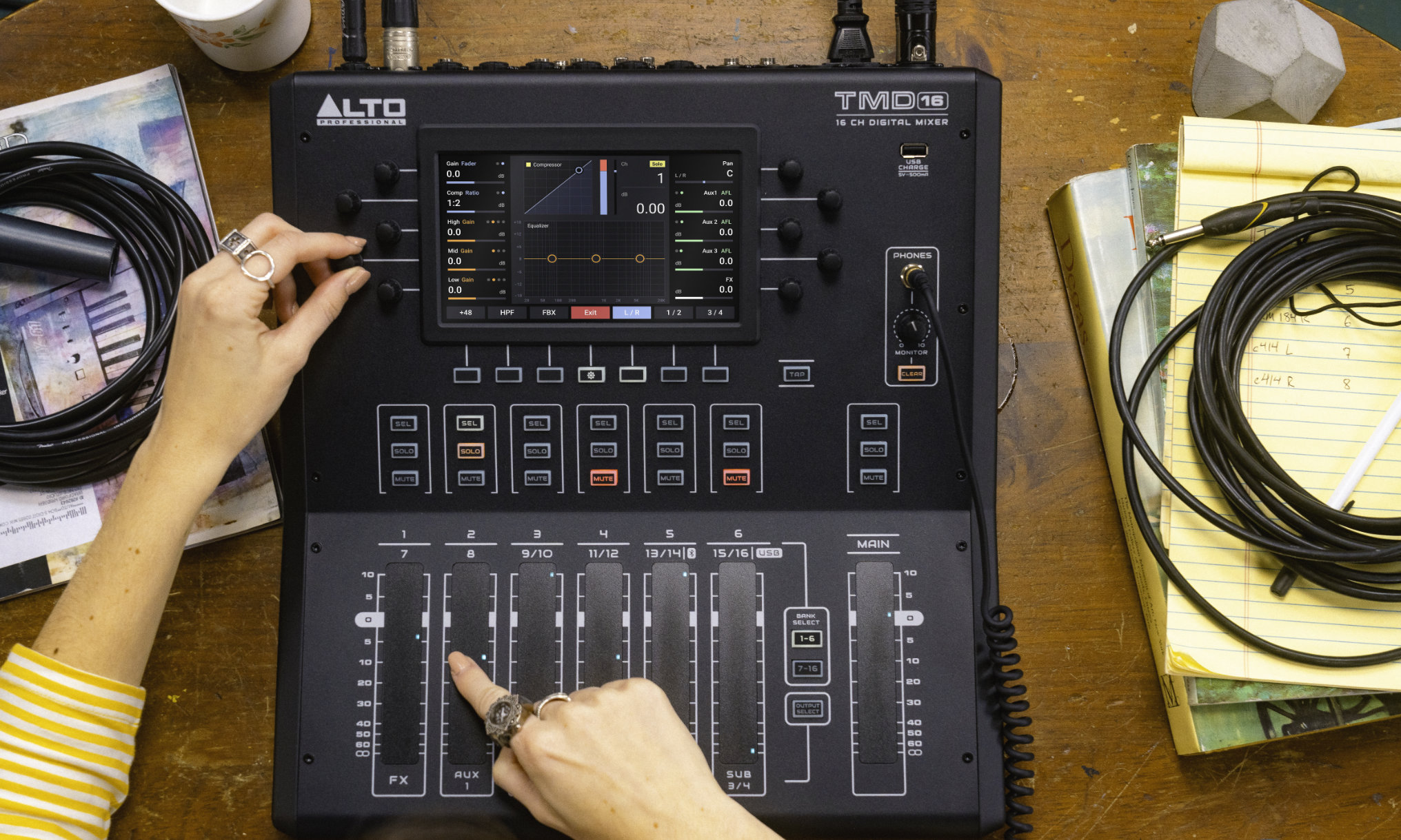ALTO TMD16 Digitalmixer mit Wireless- und Hands-on-Control Artikelbild