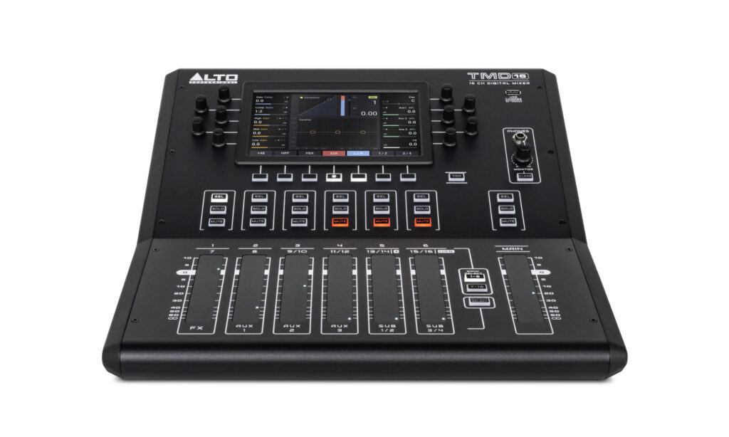 ALTO PROFESSIONAL TMD16 DIGITAL MIXER Front