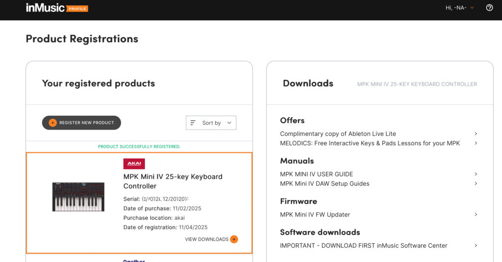 Ohne Registrierung geht es nicht