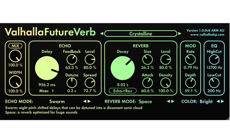 Valhalla DSP FutureVerb Artikelbild