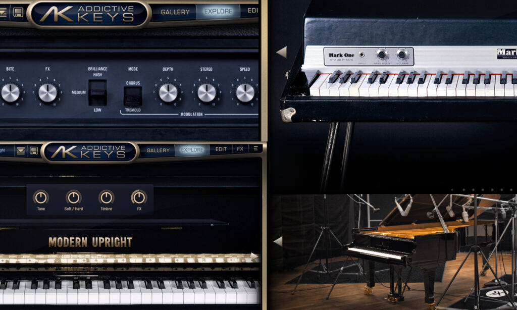 XLN Audio Addictive Keys: Test.