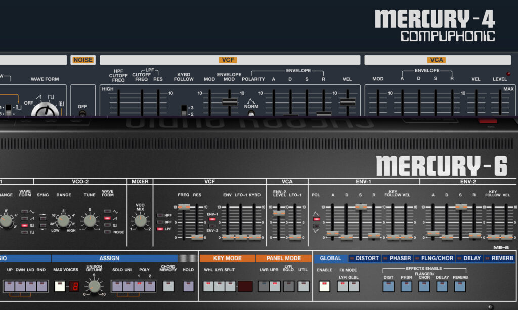 Cherry Audio Mercury-8: Mercury.