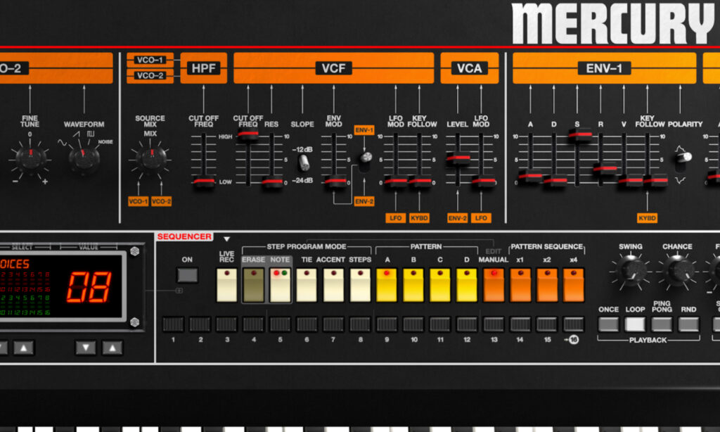 Cherry Audio Mercury-8: Synth.