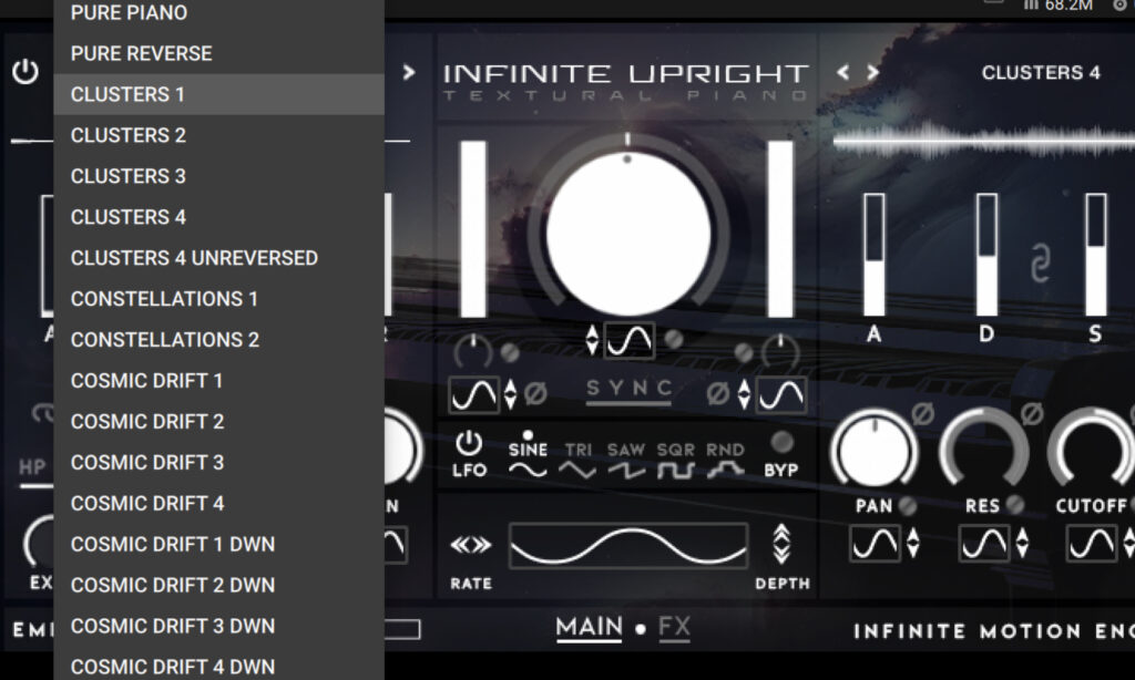 Emergence Audio Infinite: Samples.