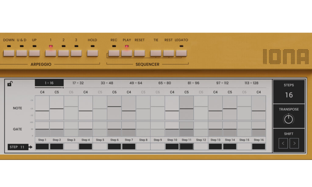 Air Music Technology Iona: Sequenzer.