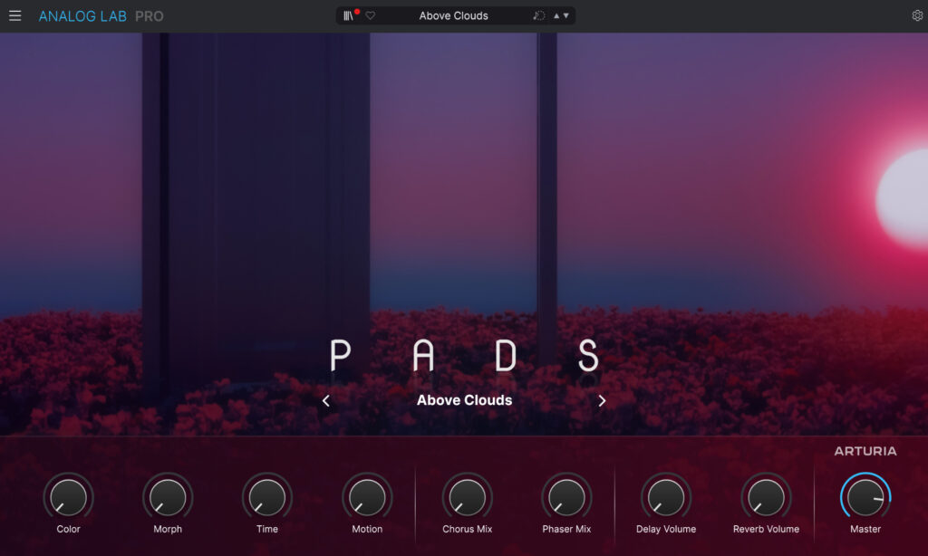 Layer-Sound: Arturia Analog Lab Pro.