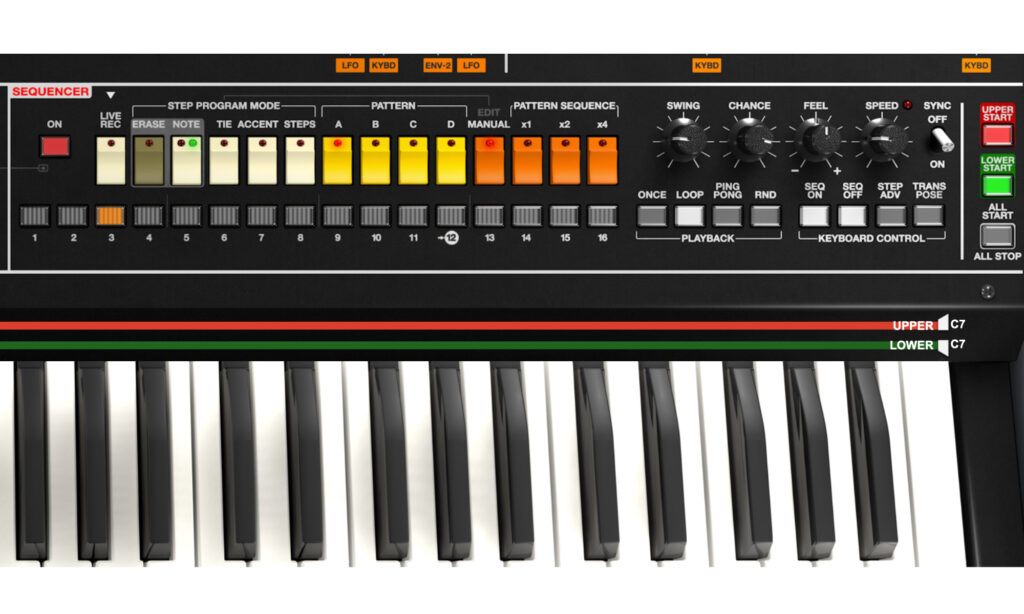 Cherry Audio Mercury-8: Sequenzer.