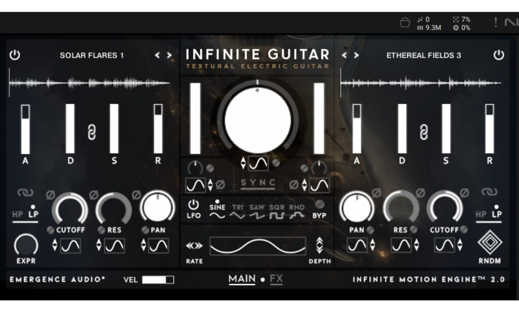 Emergence Audio Infinite: Guitar.
