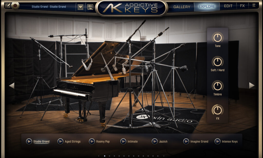 XLN Audio Addictive Keys: Electric Grand.