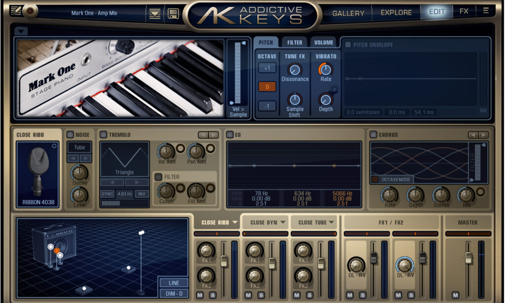 XLN Audio Addictive Keys: Edit.