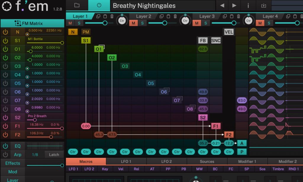 Layer-Sound: Tracktion F.'em.