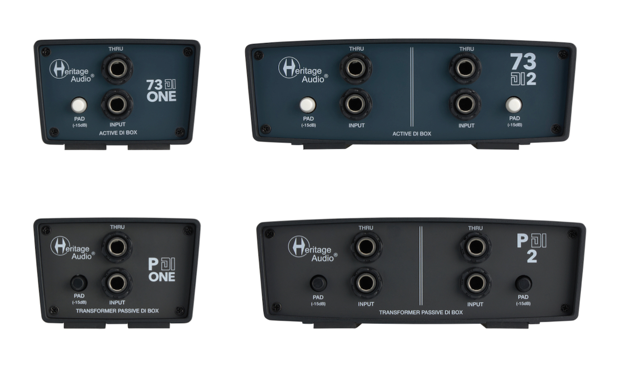 Heritage Audio: vier neue DI-Boxen für das Studio und die Bühne Artikelbild