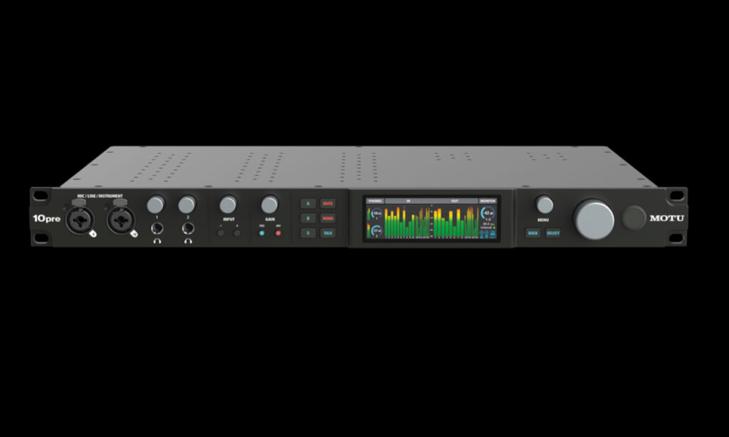 Das 10pre Audio-Interface (Bildquelle: MOTU)