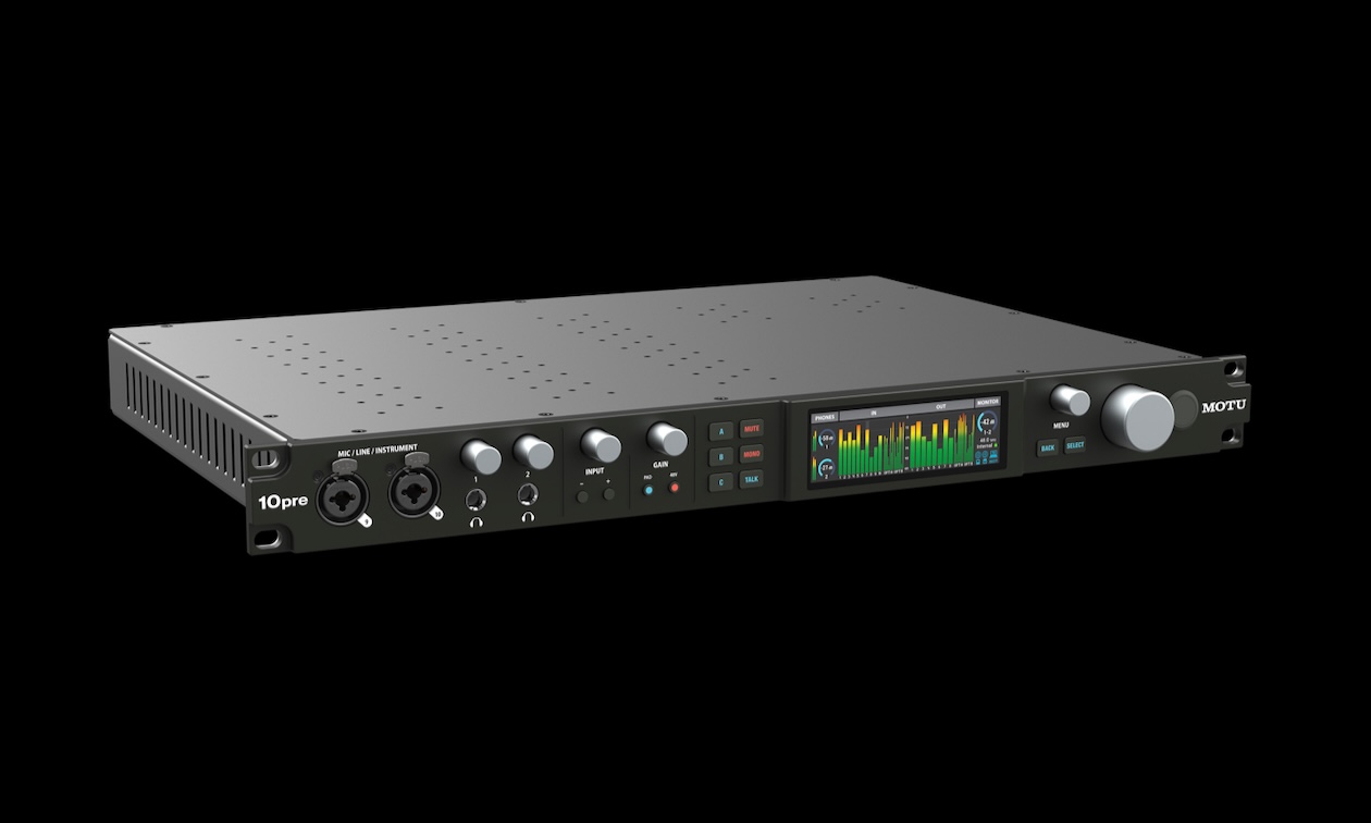 MOTU 10pre High-End Audio-Interface mit 64-Kanal DSP-Mixer Artikelbild