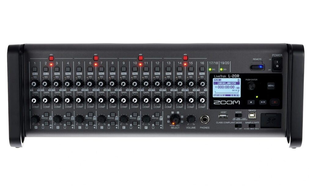Zoom LiveTRak L-20R (Bildquelle: Thomann)