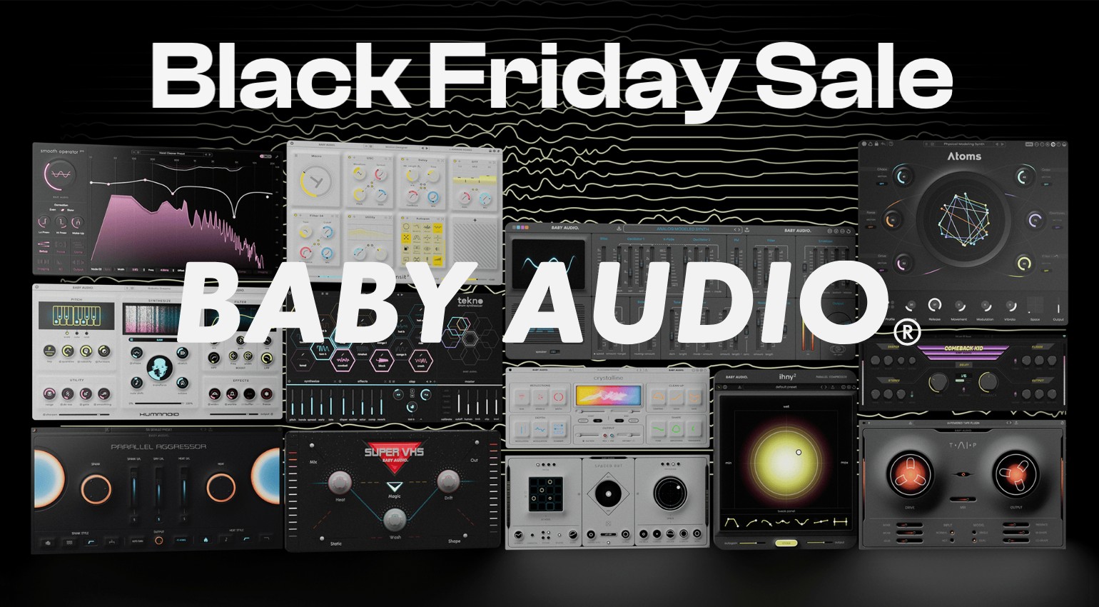 Baby Audio Black Friday Sale: Alle Plugins und Bundles mit bis zu 90 % Rabatt!