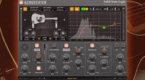 SSL Acoustifier Plugin verwandelt jede Aufnahme einer Akustikgitarre in einen Studio-Take