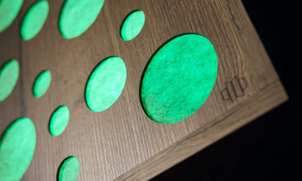 LED Absorber 120 Tech Circle (Bildquelle: t.akustik)