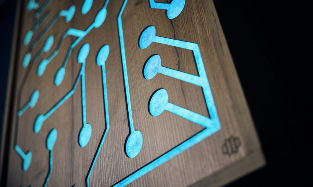 LED Absorber 120 Tech Oak (Bildquelle: t.akustik)