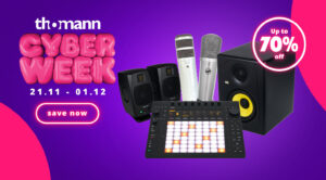 Thomann Cyberweek 2025: Die besten Recording-Deals