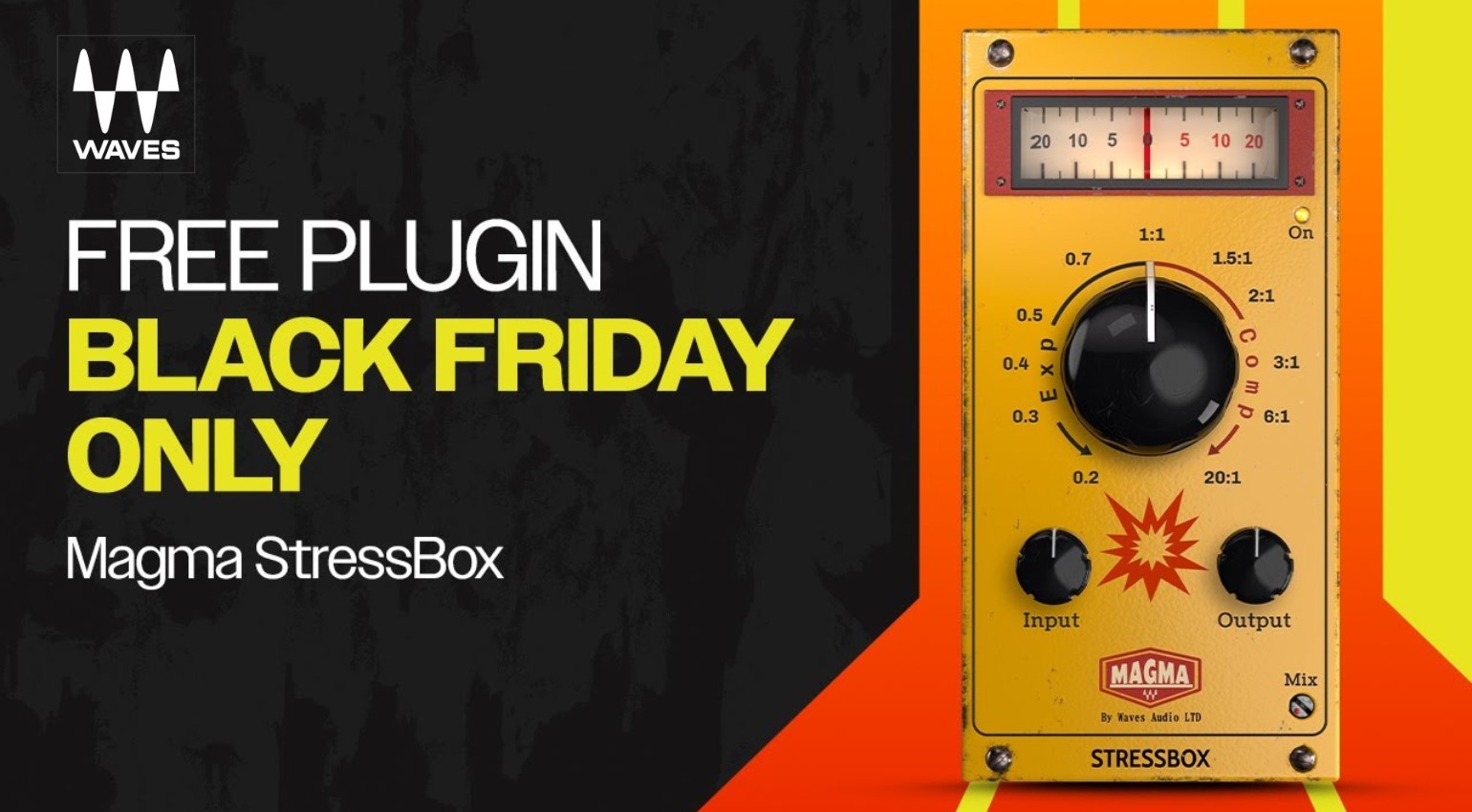 Waves Magma StressBox: Dynamik trifft Emotion - als Freeware zum Black Friday!