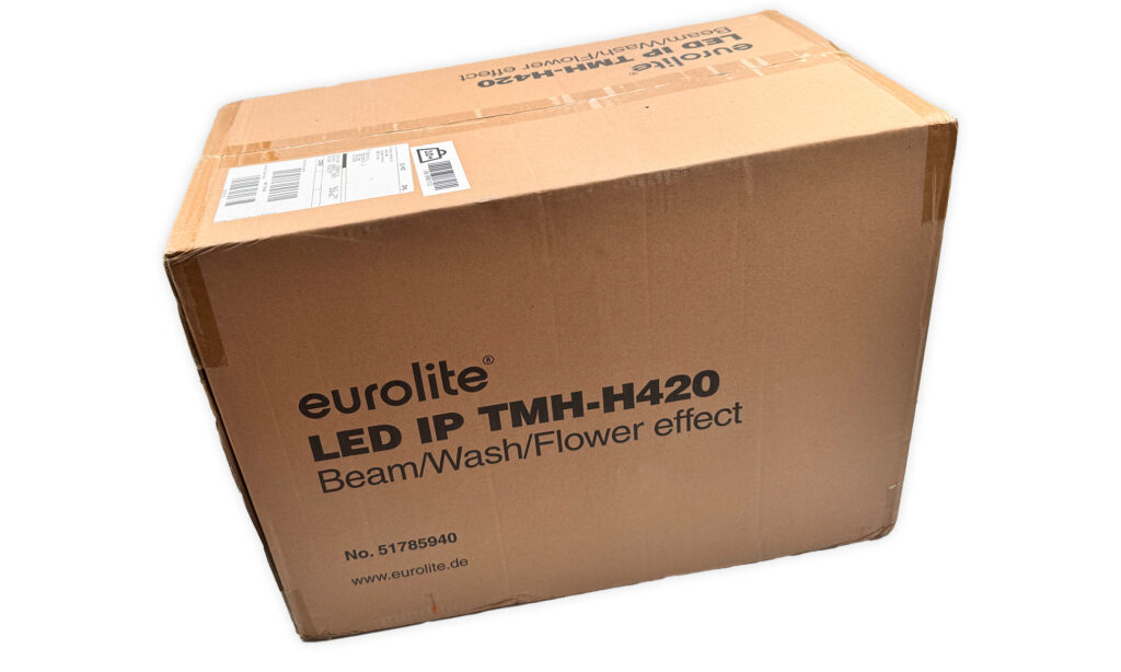 Eurolite LED IP TMH-H420, Verpackung