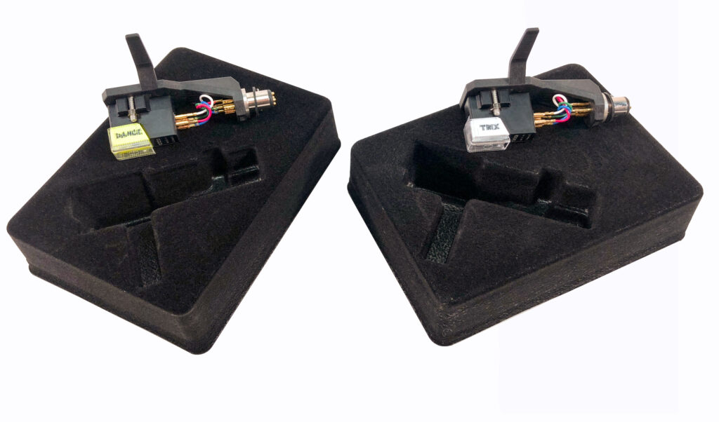 Ortofon VNL TRIX und VNL Dance mit Headshell von der Seite