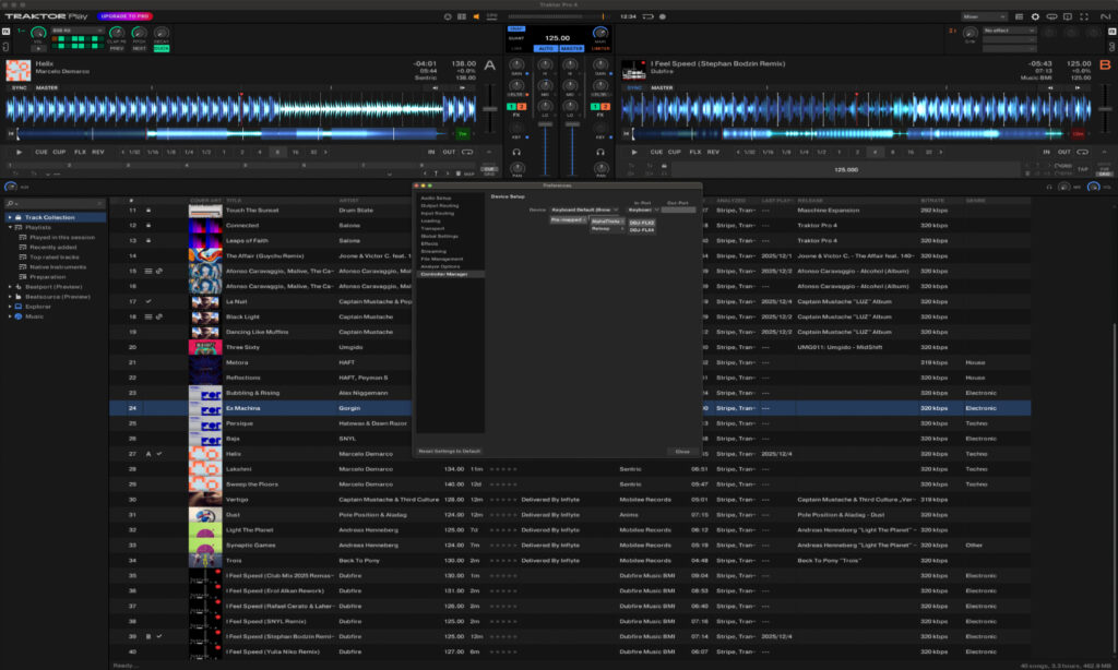 Kreative Bordmittel von Native Instruments Traktor Play