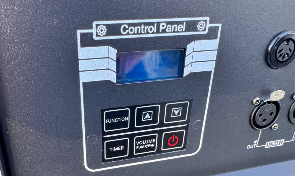 Stairville BubbleFog LED 600, Display