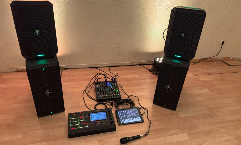 Mackie Thump GO Mobile Party Bundle, Setup