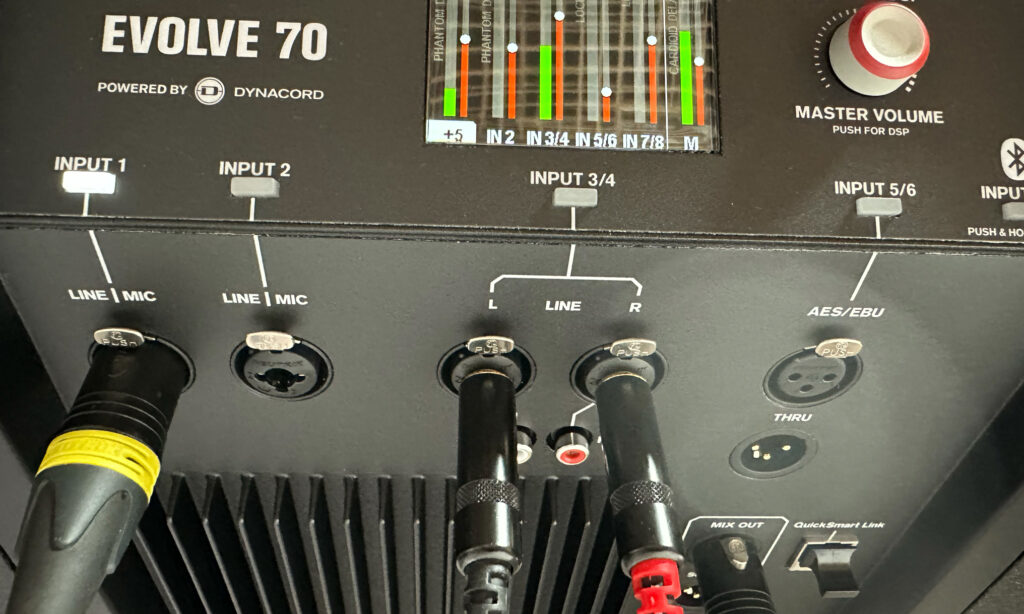Zahlreiche Inputs in analoger und digitaler Form