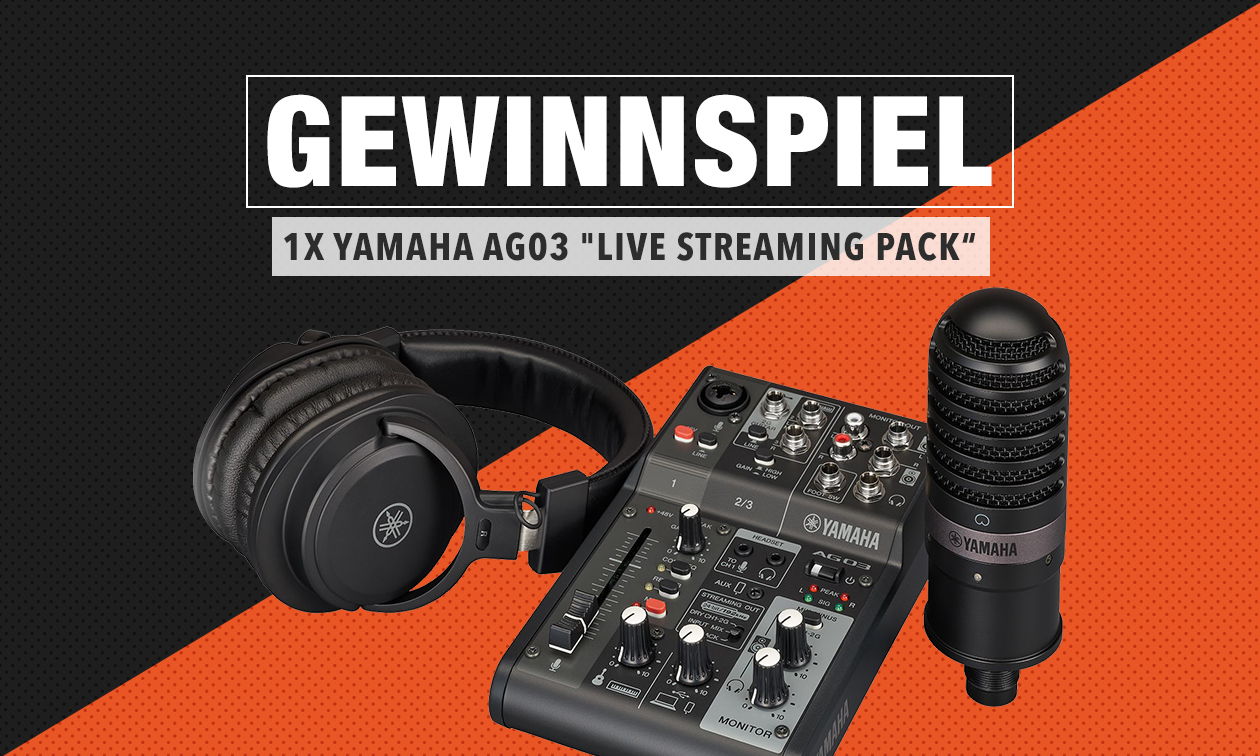 Gewinnspiel: 1x Yamaha AG03 "Live Streaming Pack" Artikelbild