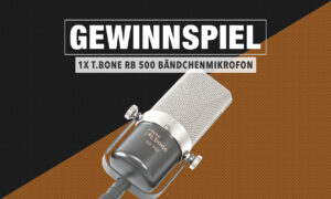 Gewinnspiel: 1x the t.bone RB 500 Bändchenmikrofon Artikelbild
