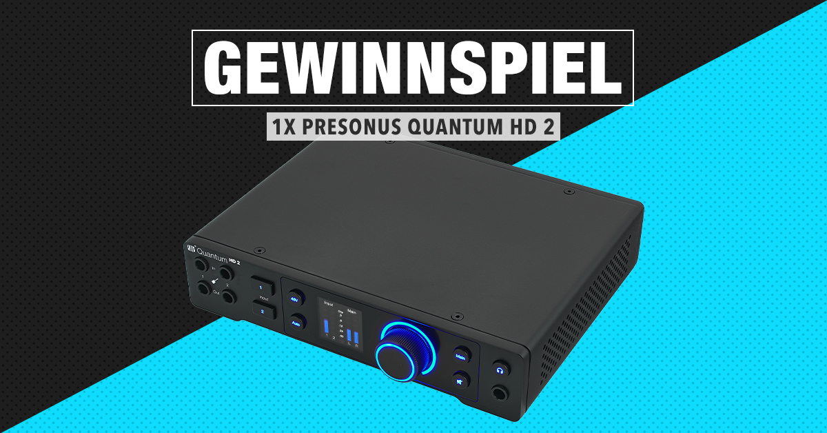 Gewinnspiel: 1x PreSonus Quantum HD 2 Artikelbild
