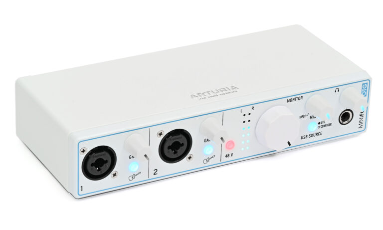 Arturia MiniFuse 2 OTG Test Artikelbild