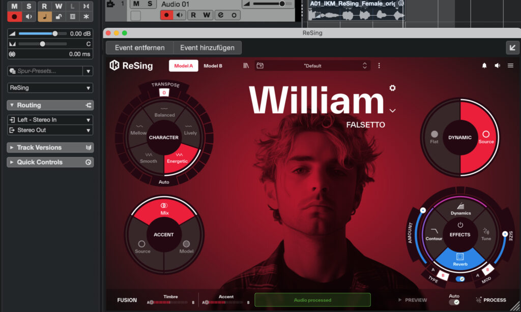 IK Multimedia ReSing: Cubase.