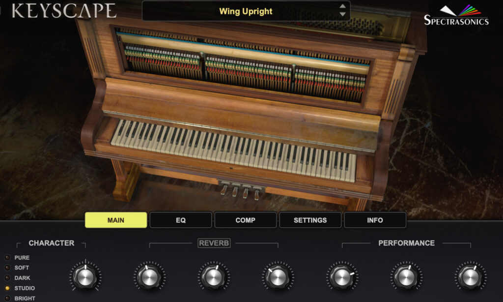 Upright Piano: Spectrasonics.