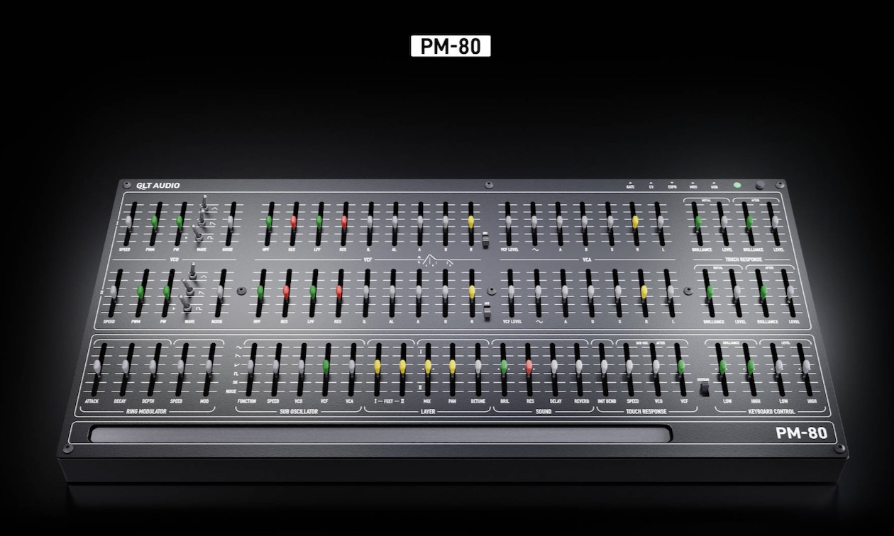 GLT Audio PS-80 MIDI-Controller für Yamaha CS-80 Plug-ins Artikelbild