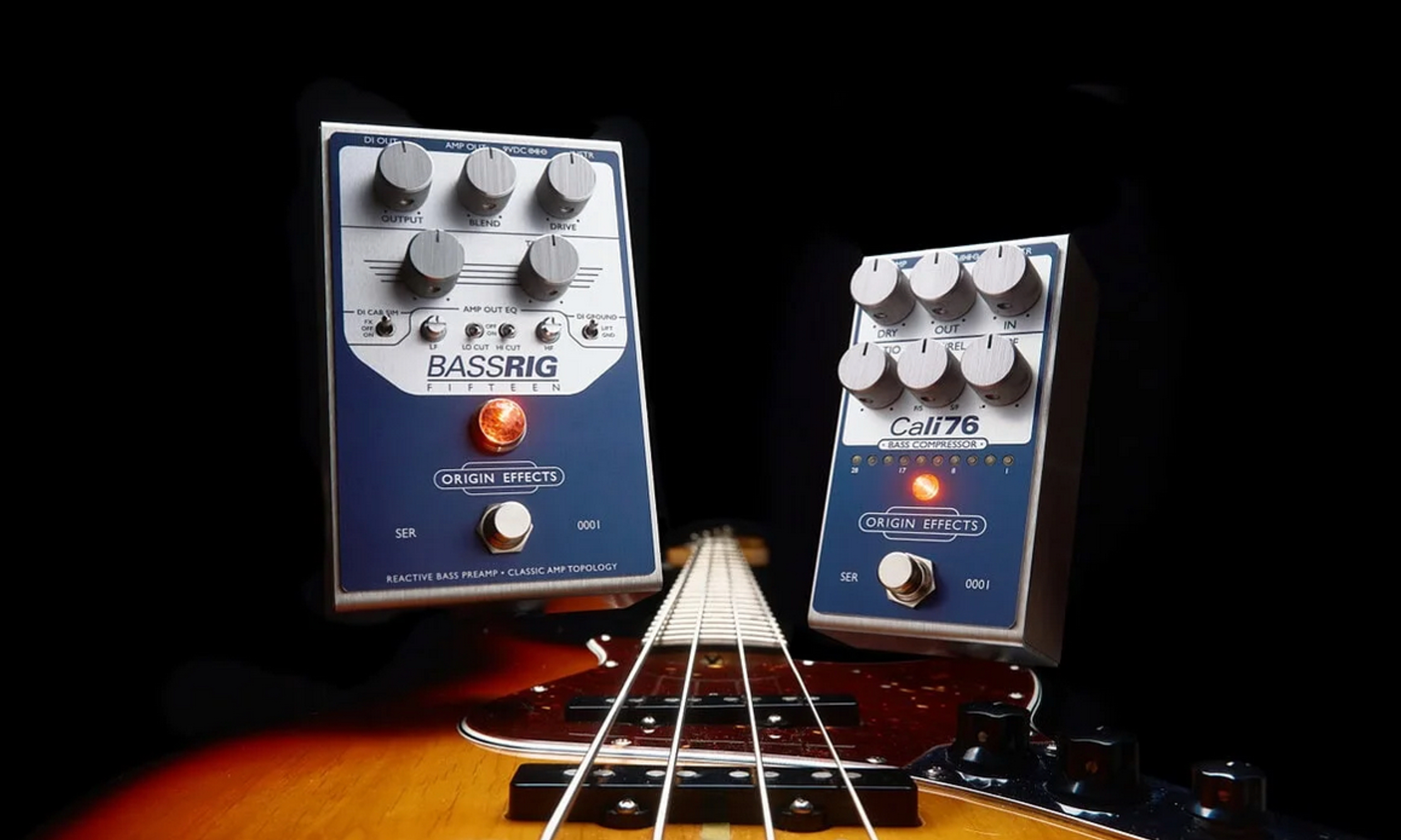 Origin Effects Bassrig Fifteen & Cali76 „Fifteen Blue“ Bass Compressor Artikelbild