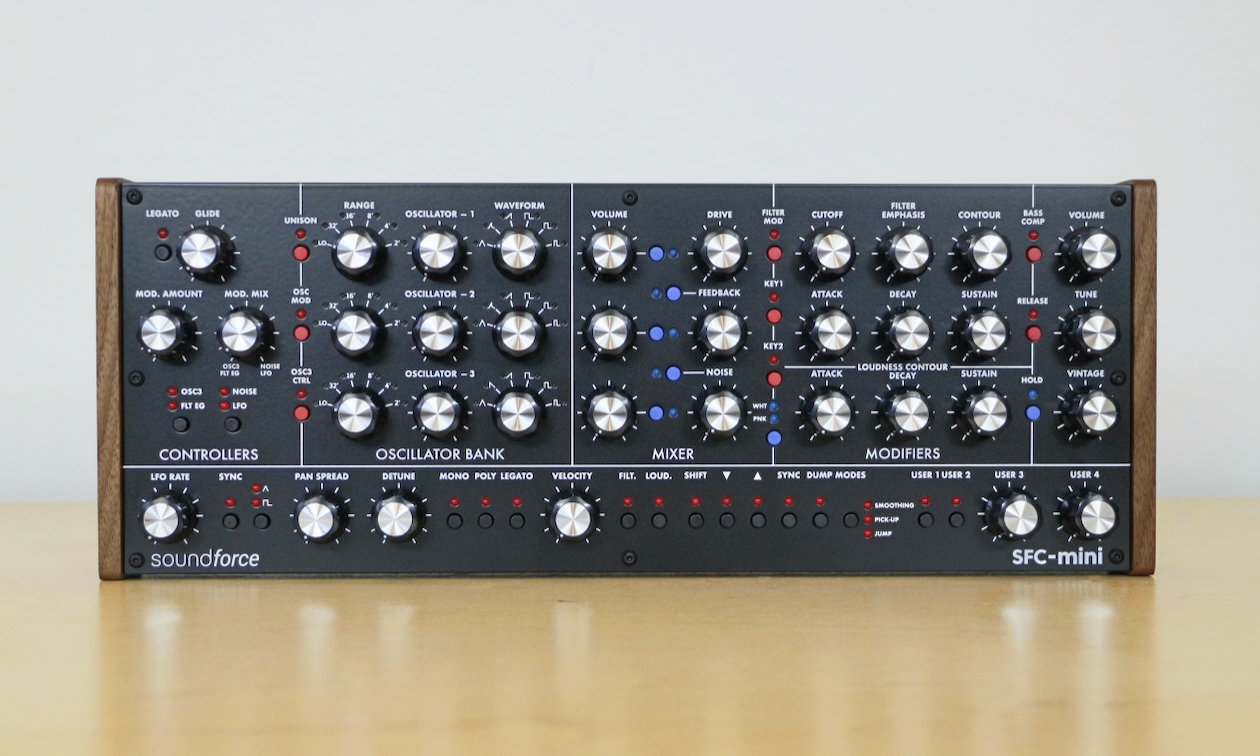 SoundForce SFC-Mini V MIDI Controller für Minimoog Plug-ins Artikelbild