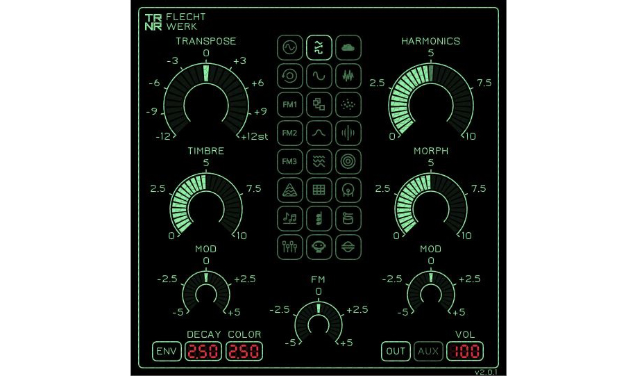 Flechtwerk geht auf das Eurorack-Modul Plaits zurück.